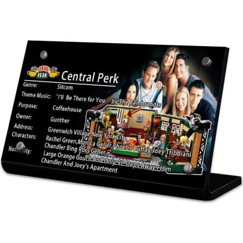 Acrylic display stand brand for 21319