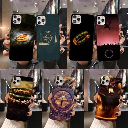 Lord ring movie LoTR Phone Case For iphone 12 11 Pro Max Mini XS Max 8 7 6 6S Plus X 5S SE 2020 XR cover