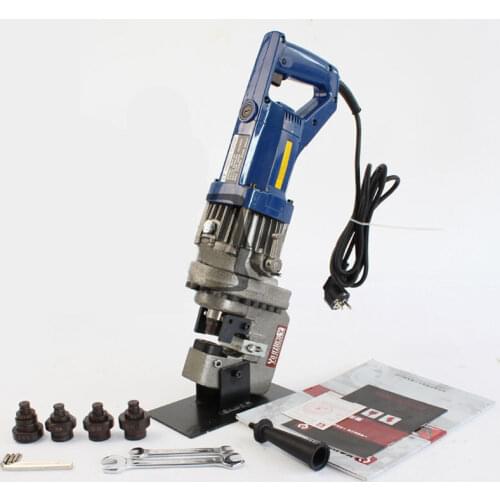 Electric Hydraulic Hole Puncher Steel Plate Hole Punching Machine 110v 220v Top Quality