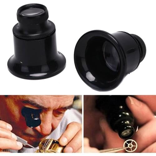 20X Magnifying Glass Eye Loupe Loop Optical Magnifier Jewelry Watch Repair Tool