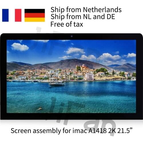 New A1418 LCD 2K LM215WF3 SDD1 SDD2 D3 SD D1 For Apple iMac display assembly 21.5" 2012 2013 A1418 2K MD093 MD094 ME086 087