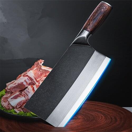 Cleaver Boning Knife Big Handmade Knife Kitchen Knife Chef Knife Japanese Knife Hunting Knives Sharp Cleaver Vegetable Cutter
