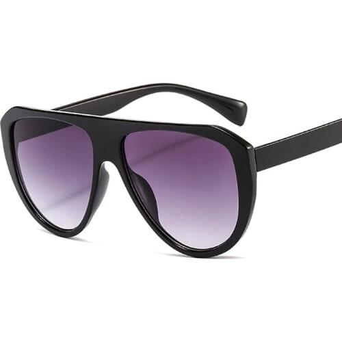 New trend big frame womens sunglasses classic vintage toad glasses sunglasses personality street fashion fashionable glasses