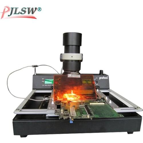 PUHUI 110V/220V T-890 2-in-1 digital infrared system overhaul table T-870A reflow table BGA/IRDA/IFR/SMD/SMT welding machine