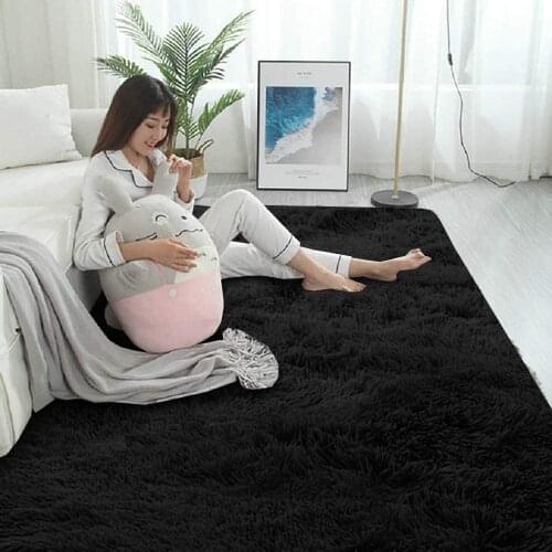 Bubble Kiss 120X160cm Fluffy Rug Carpets for Living Room Decor Faux Fur Large Summer Floor Mat Decoration Salon Rug
