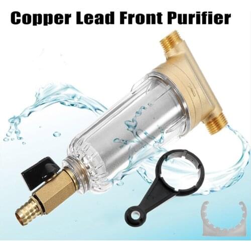 Water Filter System Sediment Watering Filter 3/4 Household Mesh Spins Down