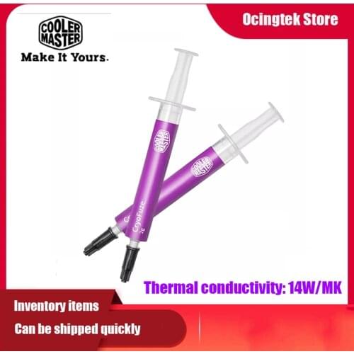 Cooler Master Cryofuze CF14 Nano thermal grease Paste 14W/MK Hot Conductive Silicone Grease For PC Laptop GPU CPU Heatsink