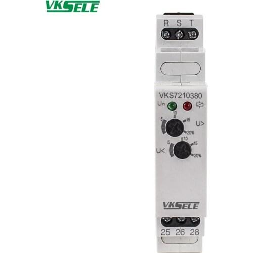 VKS7210 220V 380V 415V 440V AC three phase 5A Phase Voltage Protection Relay