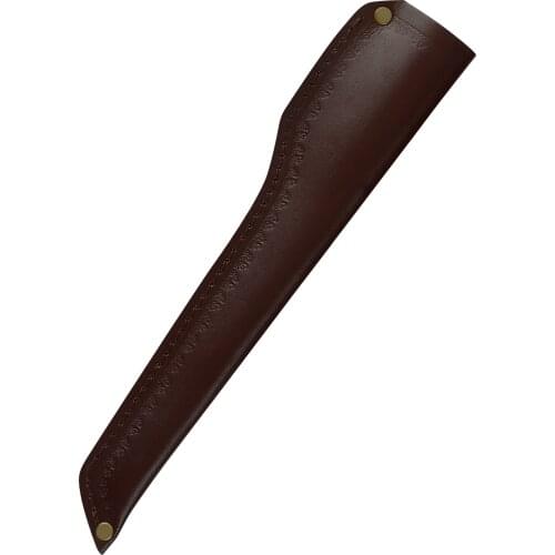 XYJ 8 inch Filleting Knife Sleeves Leather Knife Sheath for Boning Carving Knives Edge Guards Blade Protectors with Belt Loop