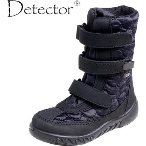 Detector Women Outdoor Snow Boots Waterproof Windproof Anti-Slip Boots Warm Thickening Thermal Shoes Ladies Winter Boots