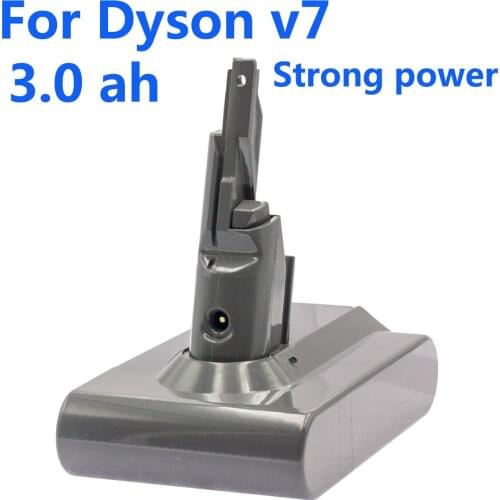 3.0ah For Dyson V7 Fluffy Animal Absolute Extra Trigger Matrix Pro sv10 sv11 Wireless Vacuum Cleaner Lithium Ion Battery