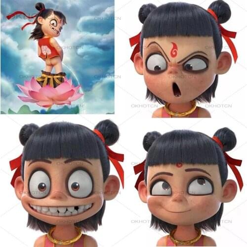 5D Diy Diamond Painting Kit Anime Ne Zha Chinese Mythology Cartoon Diamond Embroidery Mosaic Wall Art Home Decoration Decal