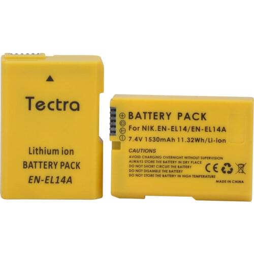1500mAh enel14 en el14 Battery for Nikon P7100 D5500 D5300 D5200 D3200 D3300 D5100 D3100 D3500 P7800 EN-EL14A EN-EL14 Battery