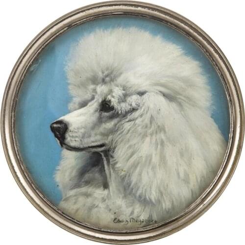 Free shipping modern animal beautiful dog oil painting canvas painting prints printed on canvas wall art decoration pictures