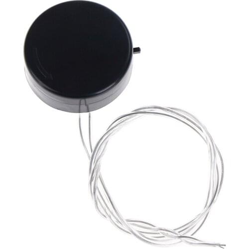 Hold 2 X CR2032 Coin Button Cell Battery Holder Case With ON/OFF Switch Leads Battery Storage Boxes High Quality