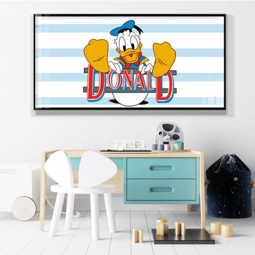 Disney Anime Cartoon Mickey Minnie Mouse Posters and Prints Canvas Paintings Wall Art Pictures for Living Room Home Decoration