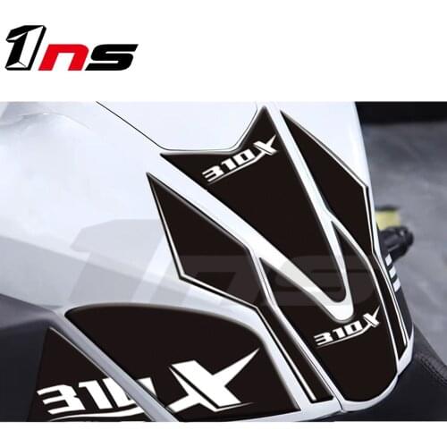 High style Epoxy resin process Anti slip Tank Pad Sticker protective Pads For ZONTES 310X 310 X Motorcycle accessories