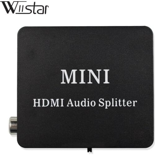 HD Audio extractor Splitter HD to HD with Optical TOSLINK SPDIF+3.5mm Stereo Audio Extractor Converter HD Audio Splitter