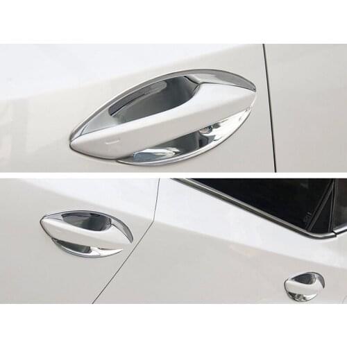 Chromed ABS Plastic 4PCS Door Handle Cover Bowl Trim New For LEXUS NX200T NX300H 2015-2017