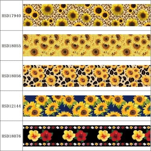 HSDRibbon free shipping 3" 75mm heat transfer printed hsd-design series Grosgrain Ribbon 50Yards/Roll