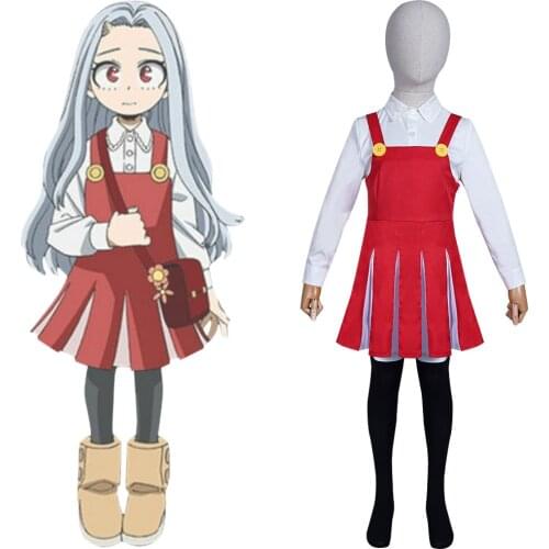My Boku no Hero Academia Eri Cosplay Costume Kids Gils Shirt Skirt Outfits Halloween Carnival Suit