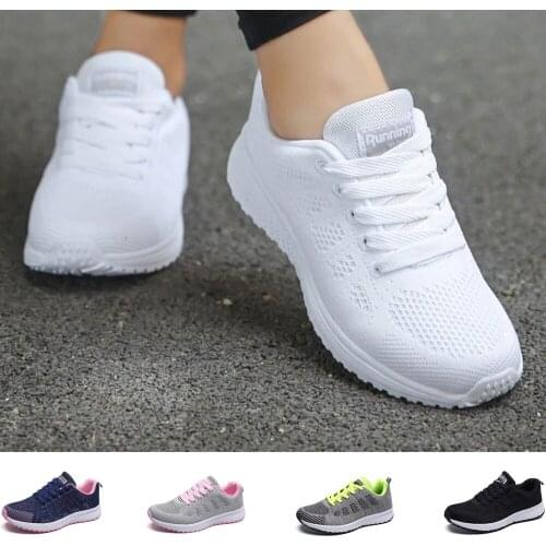 Fashion Sport Shoes for Women Breathable Sneakers Tennis Woman Outdoor Large Size Sneaker Couple Running Shoes Tenis De Mujer