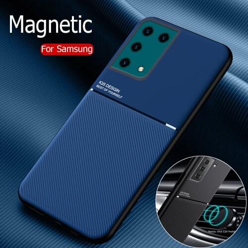 Magnetic Cases For samsung s30 plus s21 ultra s 21 30 s s21plus Case TPU Slicone Shockproof Phone Shell s30ultra Cover coques