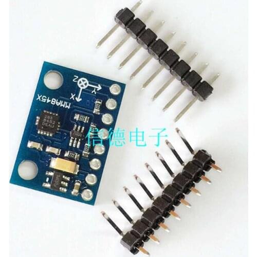 MMA8452 digital three-axis tilt module GY-45