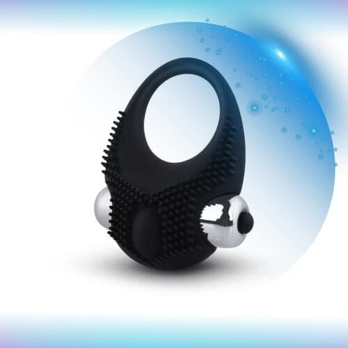 Male Vibrator Penis Ring Cock Ring Clitoris Stimulator Intimate Goods Scrotum Massager Ejaculation Delay Sex Toy for Man Couples