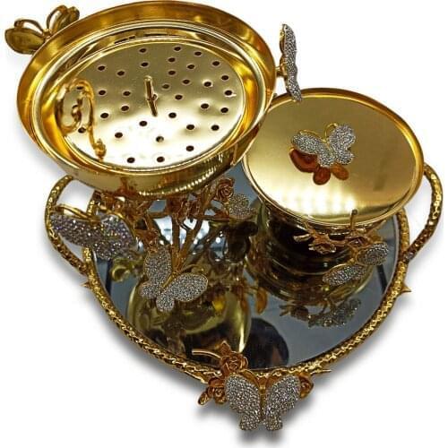 Incense Set Holder Burner Candle Fountain Porta Plate Furnace Vaporizer Oil Stick Diffuser Santo Pet Humidifier Bougia Bois