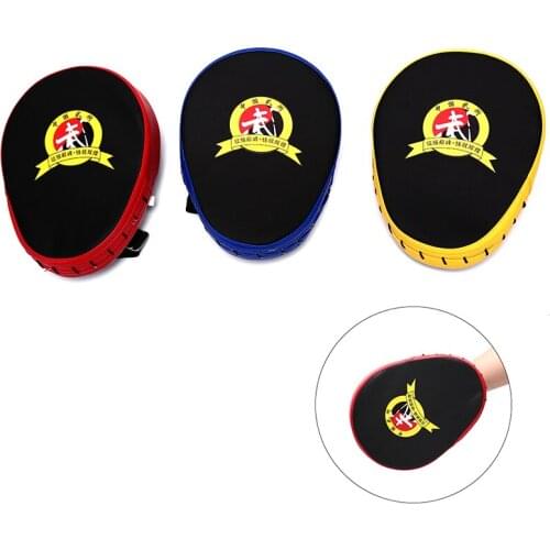Hand Target Martial Thai Kick Pad Kit Black Karate Training Mitt Focus Punch Pads Sparring Boxing Bag Fitness Punch Pad 1pc