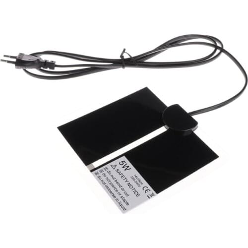 Heat Mat Reptile Brooder Incubator Pet Heating Pad Brew EU Plug 7W 14W 20W 28W