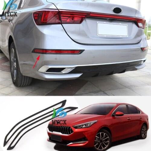 For Kia Cerato brand new K3 2019 Car Rear Tail Fog Light Fog Lamp Frame Decoration Cover Trim Styling Exterior Accessories ABS