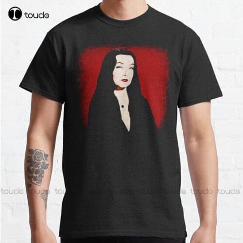 New Morticia Addams Classic T-Shirt Cotton Tee Shirt S-5Xl T Shirt anime shirts for women Unisex