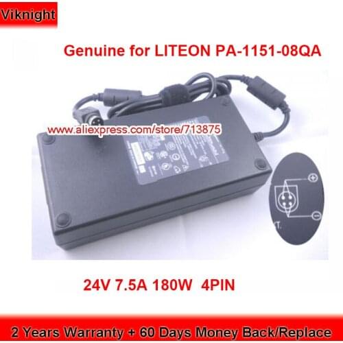Genuine PA-1151-08QA 24V 7.5A AC Adapter for LITEON PA-1151-O8QA 180W Power Supply