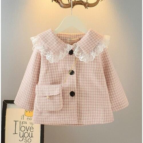 Girl autumn winter cotton jacket