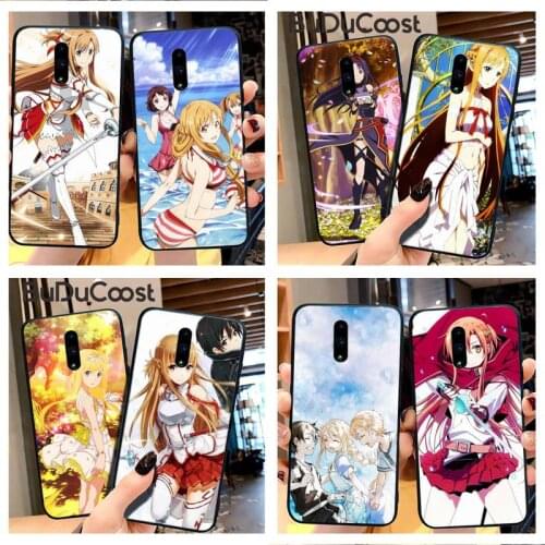 Reall Sword Art Online Asuna para Phone Case For Redmi 6 4X 7 7A 8 GO K20 Note 4 4X 5 5A 6 6 Pro 7 8 8pro