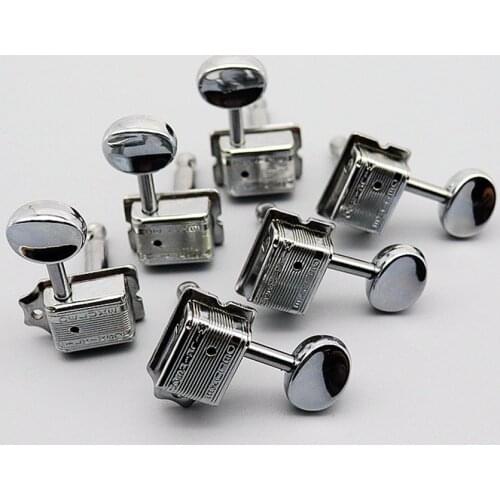 6R Wilkinson Vintage Tuners Tuning Pegs For Start &Tele Guitar Gold WJ-55