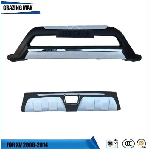 High quality pp material front and rear bumper guard for 2009-2015 Subaru XV Bumper Bar
