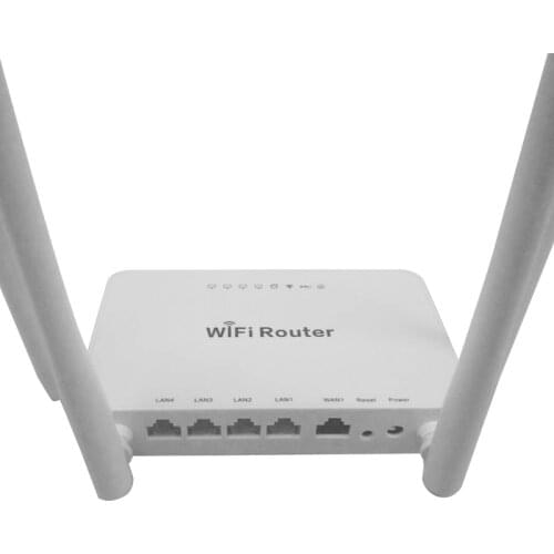 WE1626 Wireless WiFi Router For Usb Modem 300Mbps Openwrt System,Strongth Signal With 4 Aatennas Wifi Router with white color
