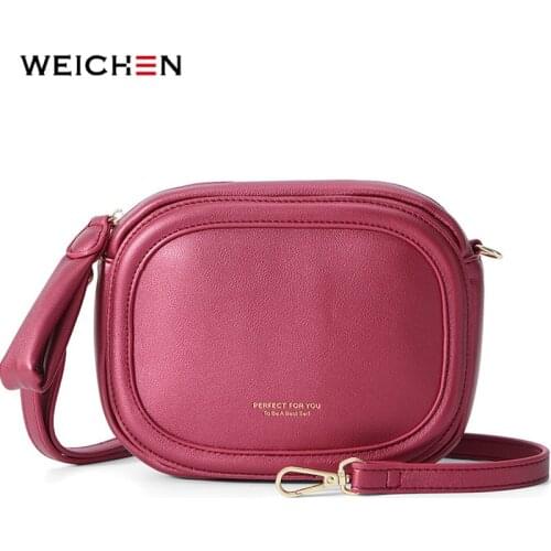 WEICHEN Womens Shiny Bags