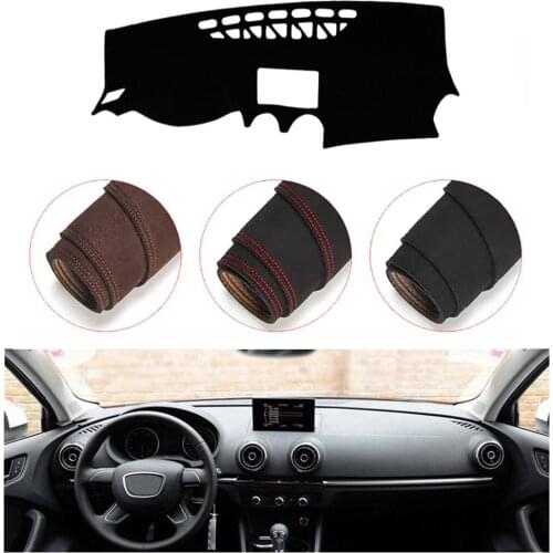 Console Dashboard Suede Mat Protector Sunshield Cover Fit For Audi A3 2012-2016