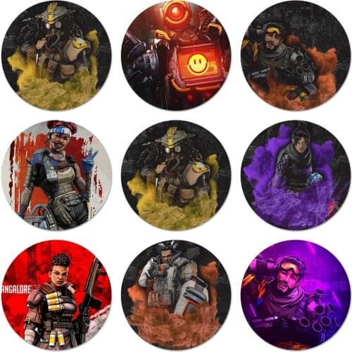 Apex Legends Icons Pins Badge Decoration Brooches Metal Badges For Backpack Decoration