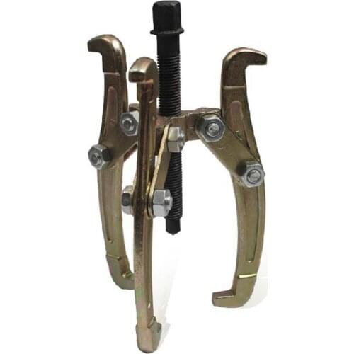 1) 3" 4" 6" 3-Arm Gear Jaws Puller Drop Forged Bearing Puller Set Metric Thread