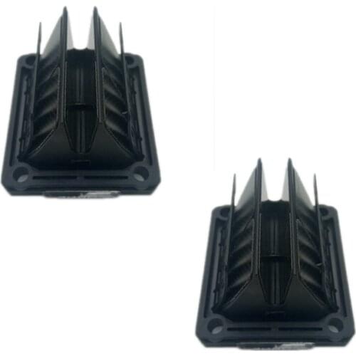 2 piece High Quality ATV Parts Intake Reed Valve Carbon Fiber For Yamaha Banshee 350CC YZF 350 YZF350 1987 - 2006