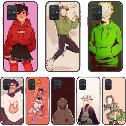 Anime Dream Smp Phone Case Hull For Samsung Galaxy A 50 51 20 71 70 40 30 10 E 4G 5G S Black Shell Art Cell Cover