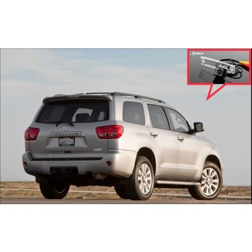 Car Camera For TOYOTA Sequoia High Quality Rear View Back Up Camera For TopGear Friends Use| CCD + RCA