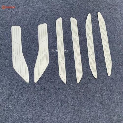 For Honda Odyssey 2019 US Version Stainless Steel Inner Door Sill Scuff Plates Doors Sills Protectors Car Thresholds Sticker