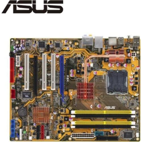 For Asus P5K Desktop Motherboard P35 Socket LGA 775 DDR2 Original Used Mainboard On Sale