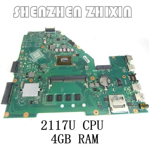 YOURUI X550CL Motherboard For Asus Y581C X552C X550C X550CL A550C K550C X550CC Laotop Mainboard with 2117/1007U GT710M 4GB RAM